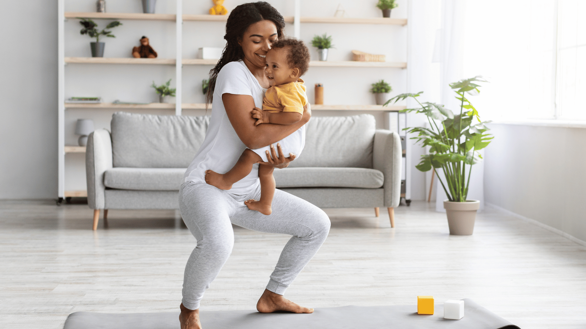 postpartum fitness transformation